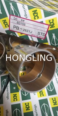 6D108 6D125 NDC Engine Bearings Diesel Main Con Rod Bearing STD For KOMATSU Excavator Spare Parts