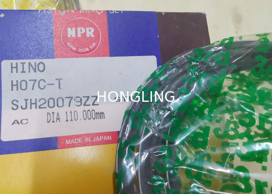 H07CT Piston Ring 13011-3470A 13011-3510A 13019-1340A For HINO Engine Parts