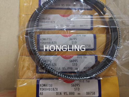 Komatsu matching piston ring 6D95 PC200-5 model OEM No:6207-31-2500