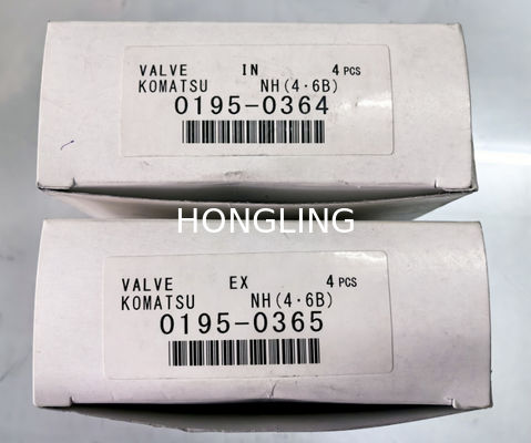Komatsu 6D102 Intake And Exhaust Valve Fuji 6736-41-4110 6736-41-4210, Japan,cummins 6BT5.9 3802355 3802356