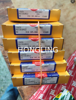 Yangma 4TNE94 Spray Nozzle Rubber Sleeve 123907-11601, Isuzu 6BG1 Piston Ring 4G 1-12121146-0 3G 1-12121-1150