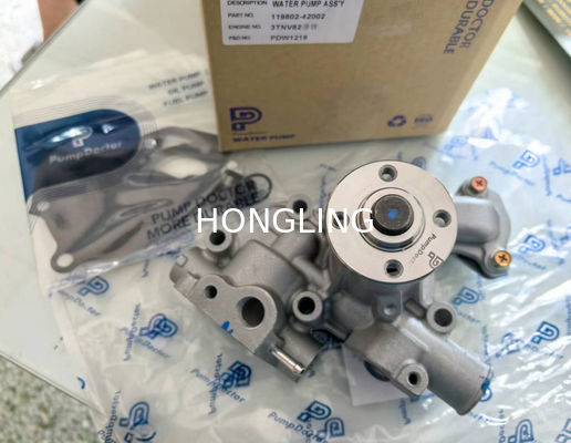Alloy Steel Power Transmission Water Pump / Internal Combustion Rings 3TNV82 Water Pump Assy 119802-42002