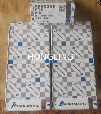 Diesel Engine Type DAIDO Engine Bearings No S6K Main bearing MP6026K  34309-09050  RP6026K   34219-00500