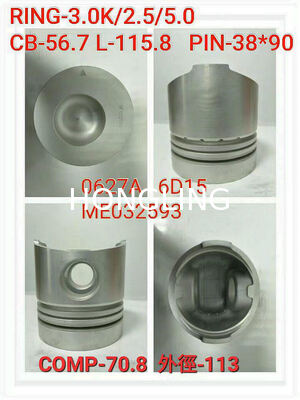 Mitsubishi 6D15T Piston ME032870 ME032593
