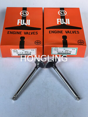 Isuzu 6BD1 valve 0114-0279 0114-0419 1-12551-083-0 1125510830 1125511392