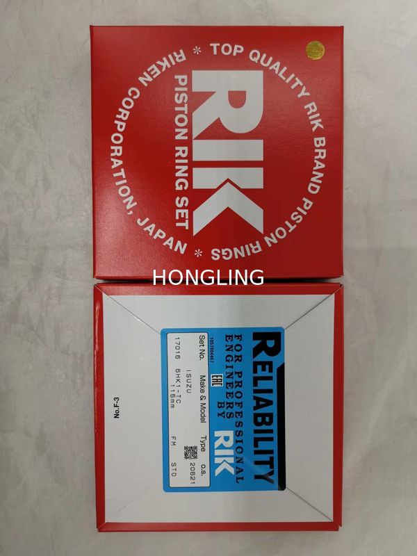 6HK1 Piston Ring Sets For ISUZU Engine Type 8-94391502-4