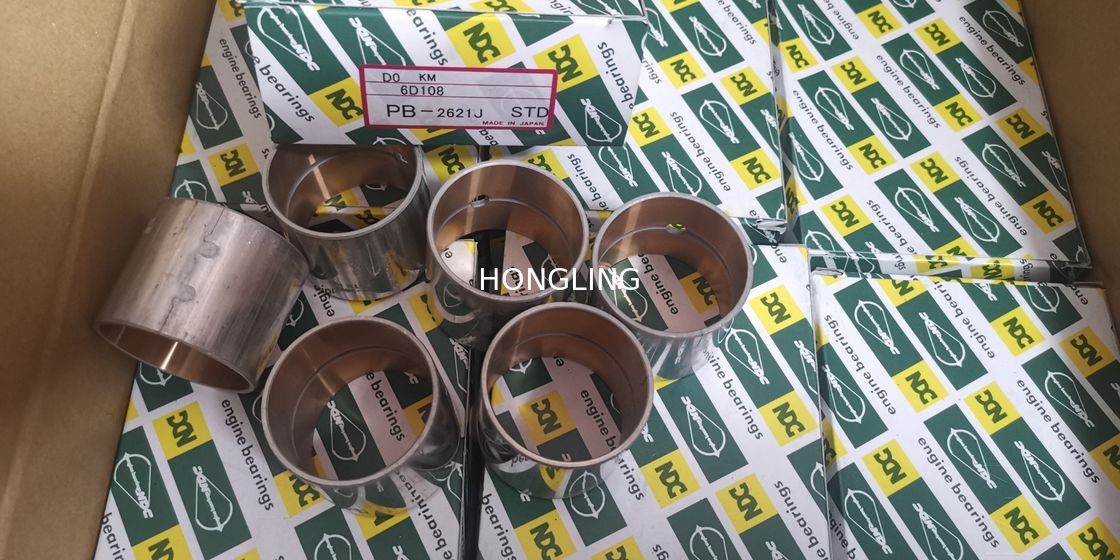 6D108 6D125 NDC Engine Bearings Diesel Main Con Rod Bearing STD For KOMATSU Excavator Spare Parts