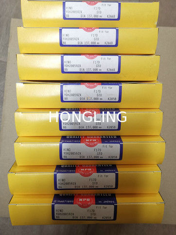 YDH20059ZX HINO Diesel Engine Piston Rings F17D EF750  13011-2710A