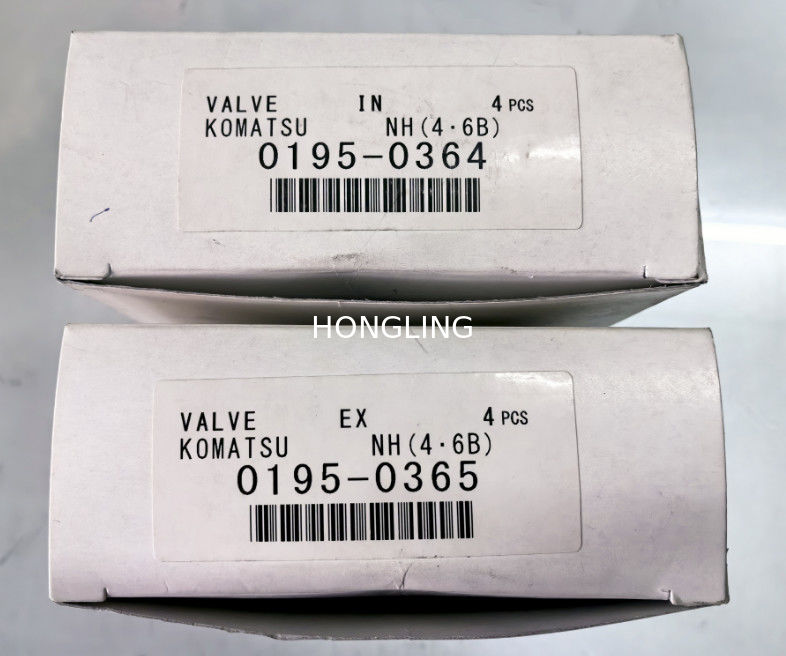 Komatsu 6D102 Intake And Exhaust Valve Fuji 6736-41-4110 6736-41-4210, Japan,cummins 6BT5.9 3802355 3802356