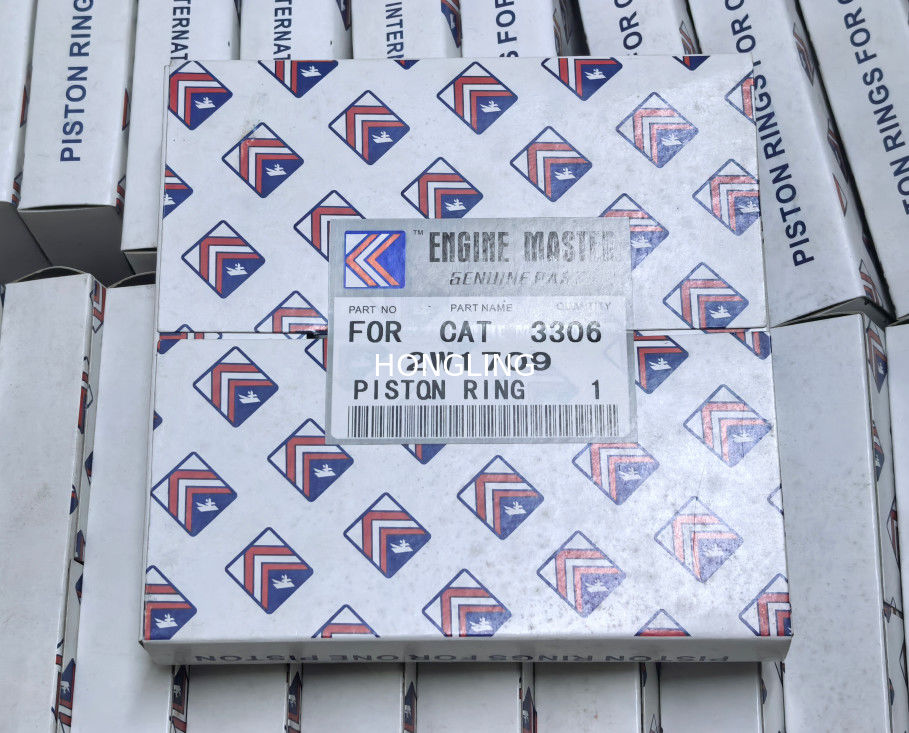 Phosphated Pressure Round Alloy Steel Piston Rings 3306 2W1709