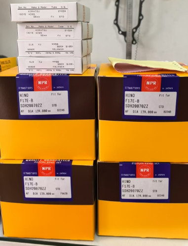 Hino F17E piston ring SDH20070ZZ  13011-2810A 13011-3150A 13019-1700A